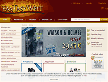 Tablet Screenshot of fantasywelt.de